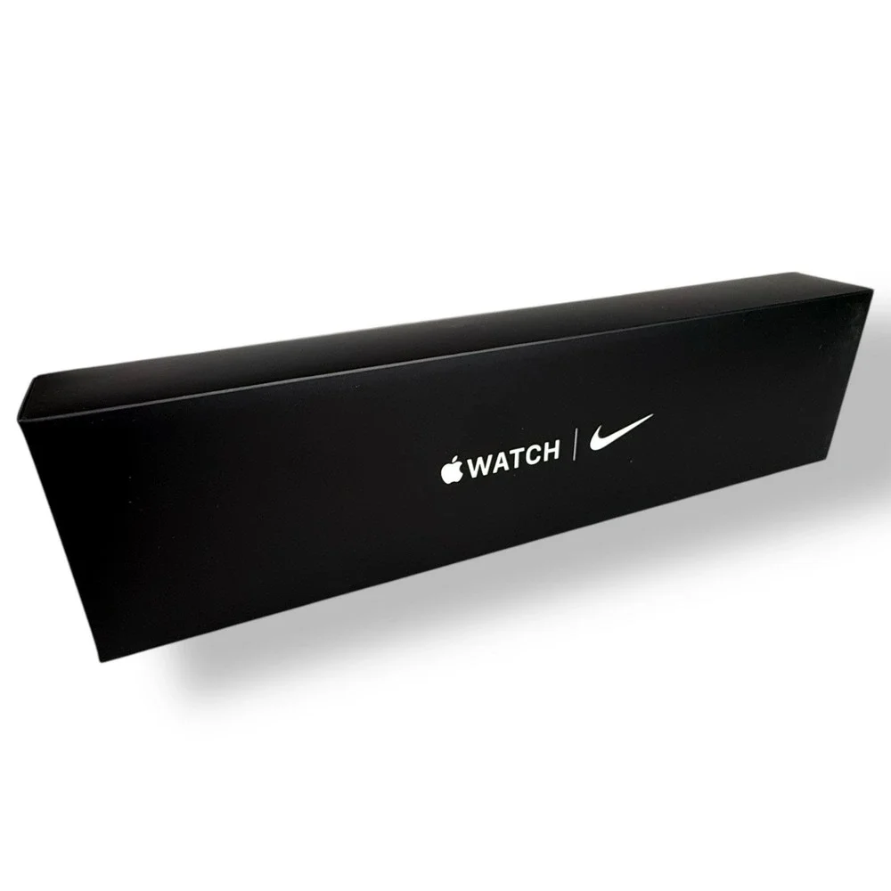 Apple Watch Nike Series 6 40mm EMPTY BOX + S/M‎ Blue Black Mango Band NO WATCH